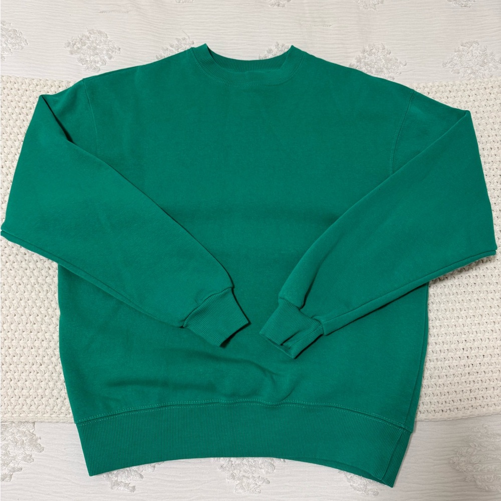 Green Crewneck Sweater